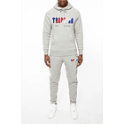 Conjunto Trapstar Gris Logo Azul/Blanco/Rojo 6