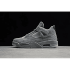Jordan retro 4 x Kaws gris 1