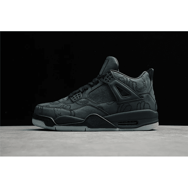Jordan retro 4 x Kaws black 1