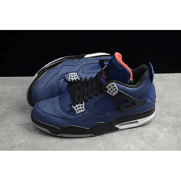 Jordan retro 4 winterized loyal blue 4