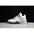 Jordan retro 4 White cement 1