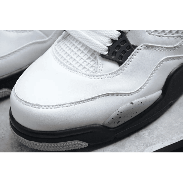 Jordan retro 4 White cement 6