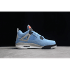 Jordan retro 4 university blue 2