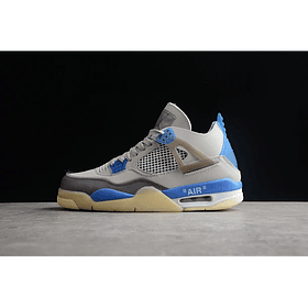 Jordan retro 4 off white military blue