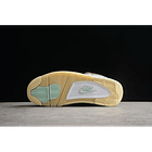 Jordan retro 4 off white military blue 3