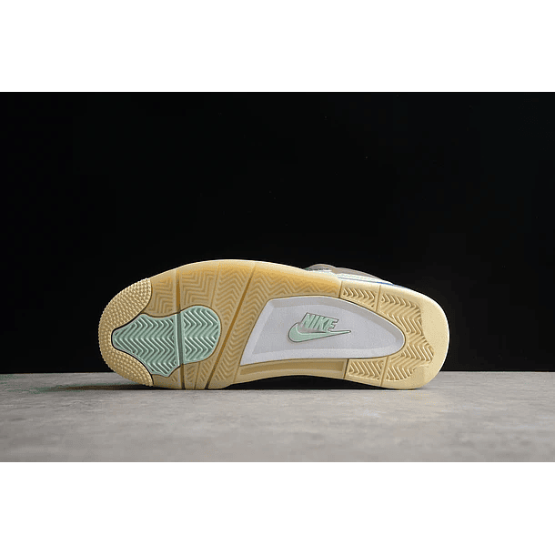 Jordan retro 4 off white military blue 3