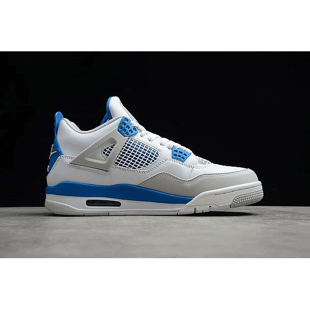 Jordan retro 4 military blue 2