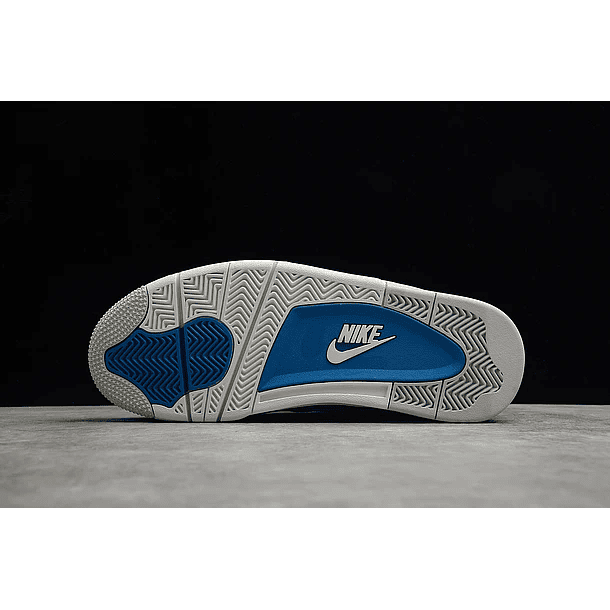 Jordan retro 4 military blue 3