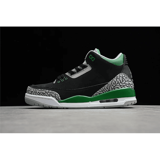 Jordan retro 3 pine green 1