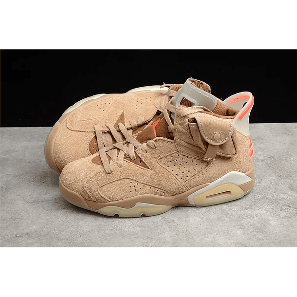 Jordan retro 6 x Travis Scott khaki 3