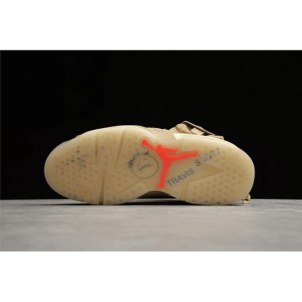 Jordan retro 6 x Travis Scott khaki 5