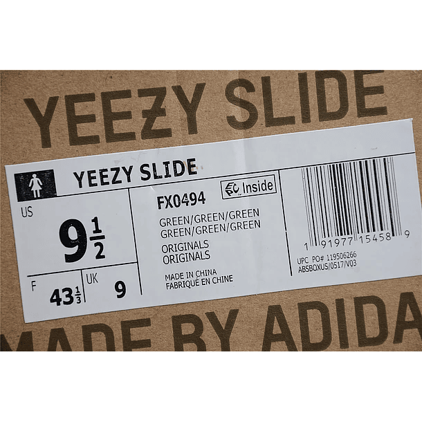 Yeezy Slide Oil green 6