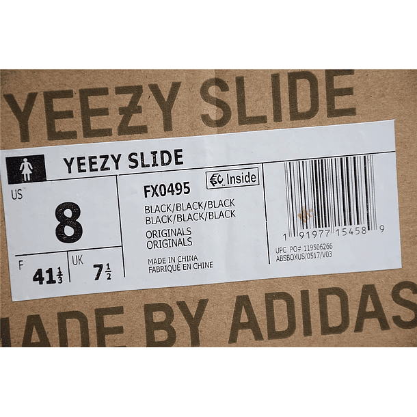 Yeezy Slide onyx 6