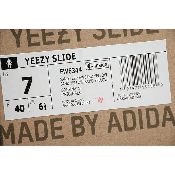 Yeezy Slide crudo 6