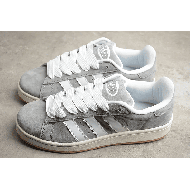 Adidas campus grey white 5