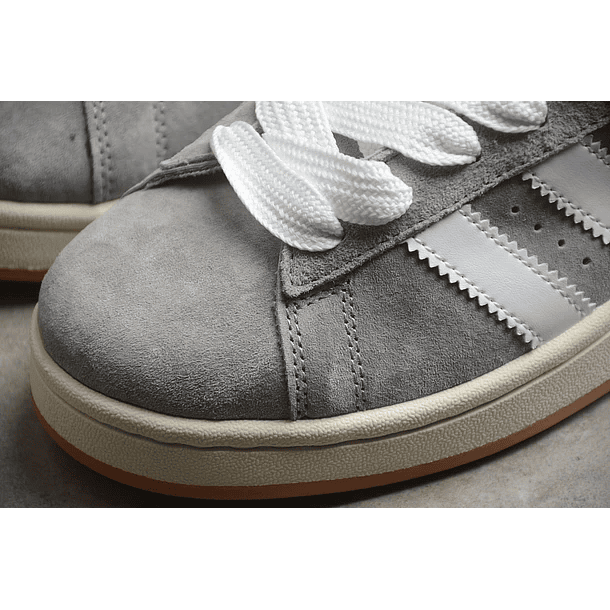 Adidas campus grey white 6