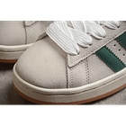 Adidas campus crystal white dark green 6
