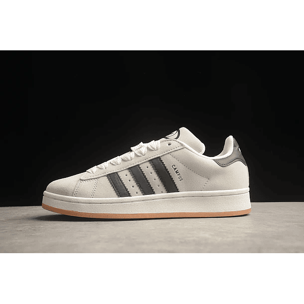 Adidas campus crystal white core black 1