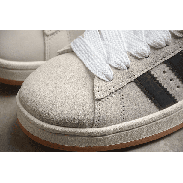 Adidas campus crystal white core black 6