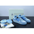 bad bunny x adidas forum blue tint 4