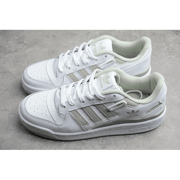 Adidas Forum white halo green 5