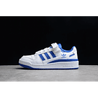 Adidas Forum white blue 1