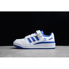 Adidas Forum white blue