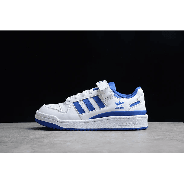 Adidas Forum white blue 1