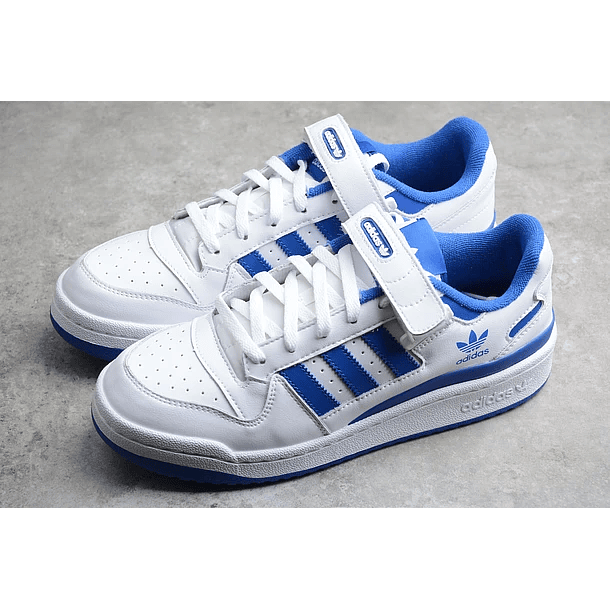 Adidas Forum white blue 5