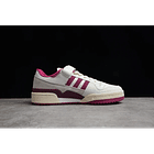 Adidas Forum white & wine 2