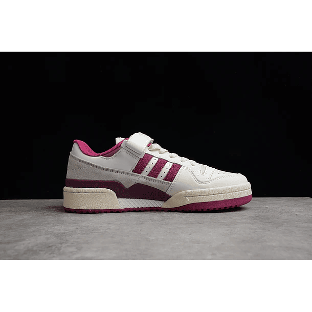 Adidas Forum white & wine 2