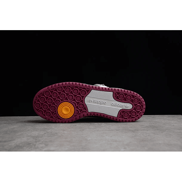 Adidas Forum white & wine 3