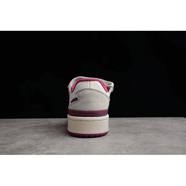 Adidas Forum white & wine 4