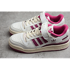 Adidas Forum white & wine 5