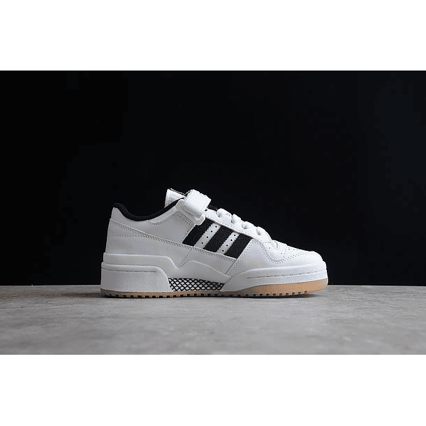 Adidas Forum white & black gum 2