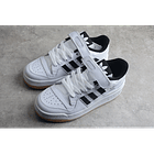 Adidas Forum white & black gum 5