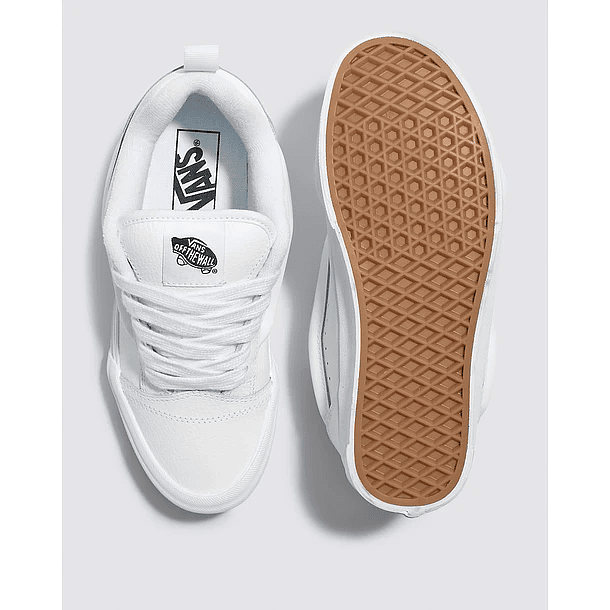 Vans Knu Skool triple white 3