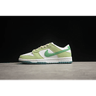 Dunk low white green sail 1