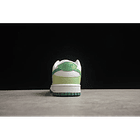 Dunk low white green sail 4
