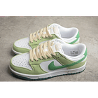 Dunk low white green sail 5