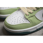 Dunk low white green sail 6