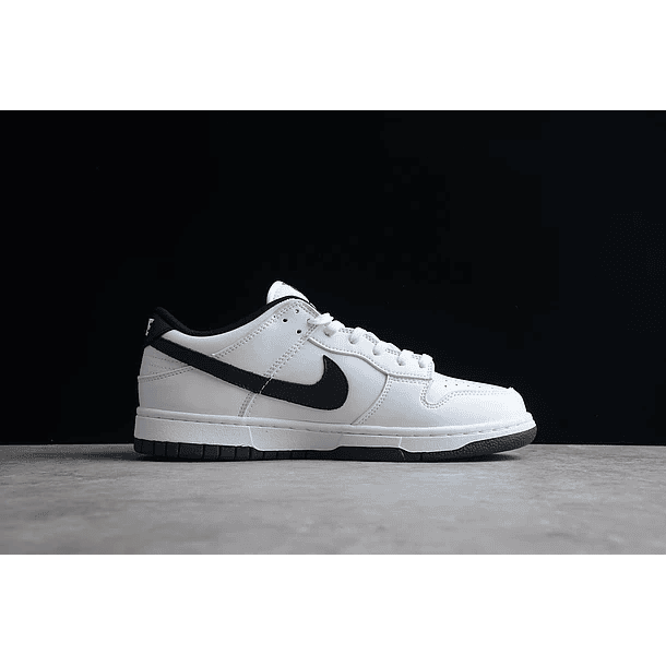 Dunk low white & black 2