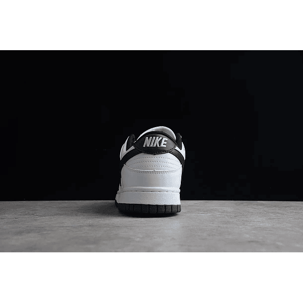 Dunk low white & black 4