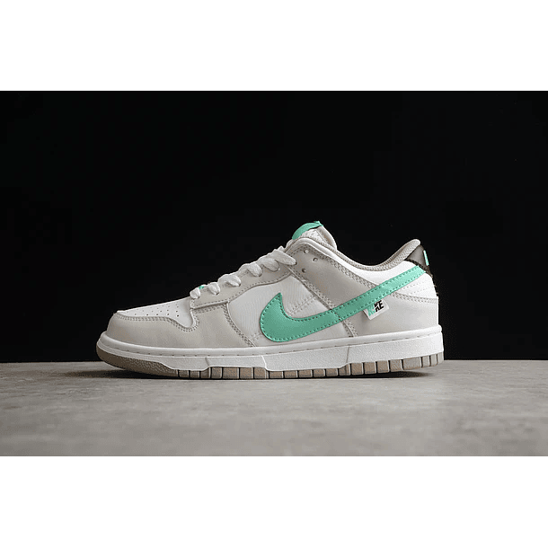 Dunk low split seam white tan mint 1