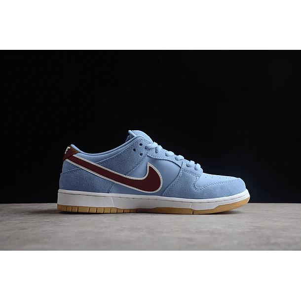 Dunk low sb valor blue team maroon 2