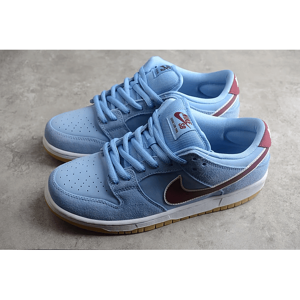 Dunk low sb valor blue team maroon 5