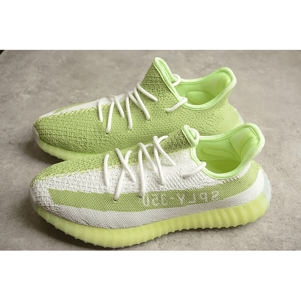 Yeezy boost 350 v2 green neon 5