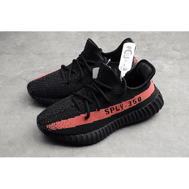 Yeezy boost 350 v2 red stripe 5