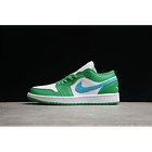 Jordan 1 low lucky green aquatone 1