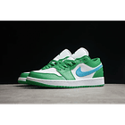 Jordan 1 low lucky green aquatone 2